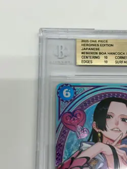BGS 10 Boa Hancock EB03-026 SP SR Parallel ONE PIECE Card Heroines edition 2025 - Image 2