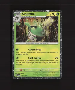 Sinistcha 022/167 Twilight Masquerade Cosmos Holo Rare Pokemon Card NM - Image 1