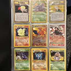100+ Vintage Pokemon Cards Bundle/Binder Collection With Holos - Image 1