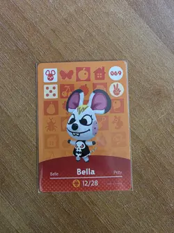 Bella 069 Animal Crossing Amiibo Card Series 1 - Image 1