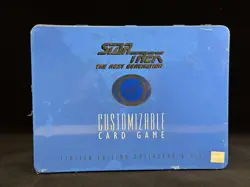 Star Trek The Next Generation Customizable Card Game Box Limited Edition Sealed - Image 2
