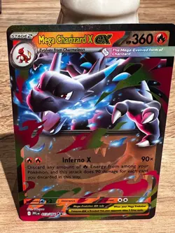 013/094 Mega Charizard X ex : Double Rare Card : Phantasmal Flames, Pokemon TCG✅ - Image 1