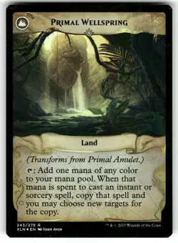 Primal Amulet #243 MTG Prerelease Cards FOIL LP - Image 2