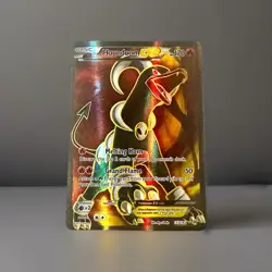 Houndoom EX Pokemon Card XY Breakpoint 21/122 Holo full art Rare Mint+ - Image 1