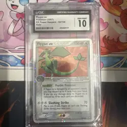 Pokemon EX Power Keepers 2007 Flygon EX Holo Card CGC 10 Gem Mint 94/108 - Image 1