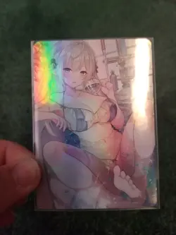 BEAUTIFUL FANTASY BATH BABE RAINBOW FOIL WAIFU ANIME CARDS (2) - Image 4