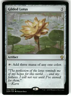 Gilded Lotus #215 MTG Dominaria - Image 1
