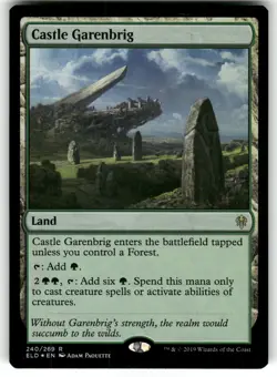 Castle Garenbrig #240 MTG Throne of Eldraine Foil VLP - Image 1