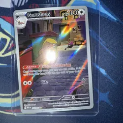 Gumshoos Illustration Rare 153/132 Pokemon TCG Mega Evolution Pack Fresh NM - Image 2