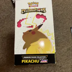 Pokemon TCG Celebrations Premium Figure Collection Pikachu VMAX Box - See Pics 820650809408 - Image 4