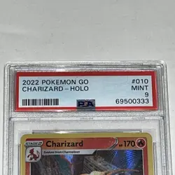 Charizard Holo Rare - Pokemon GO #010/078 - Pokemon TCG - PSA 9 - 6950033 - Image 2