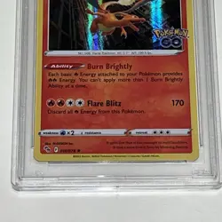 Charizard Holo Rare - Pokemon GO #010/078 - Pokemon TCG - PSA 9 - 6950033 - Image 4