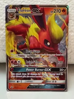 Pokemon TCG - Flareon GX SM171 - Sun & Moon Black Star Promo - NM/M #SM171 - Image 1