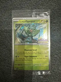 2024 Pokemon Promos S&V Twilight Masquerade # 24 Teal Mask Cosmos Holo “R” - Image 1
