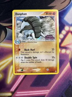 Donphan - 40/110 - Pokemon Ex Holon Phantoms Reverse Holo NM - Image 1