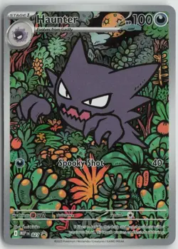 Pokemon Mega Gengar EX Battle Deck Phantasmal Flames Haunter Illustration Rare ! - Image 2