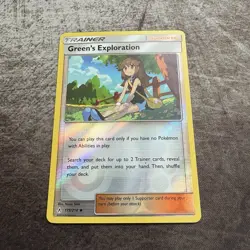 Green's Exploration 175/214 Reverse Holo Uncommon - Unbroken Bond - Pokemon - LP - Image 1
