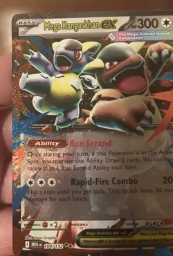 Pokemon TCG - Mega Kangaskhan ex Double Rare ME01: Mega Evolution 104/132 NM - Image 4