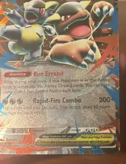 Pokemon TCG - Mega Kangaskhan ex Double Rare ME01: Mega Evolution 104/132 NM - Image 5