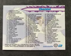 Pokemon TOPPS 2000 the movie - Complete set 72/72 - NEAR MINT condition - LUGIA - Image 4