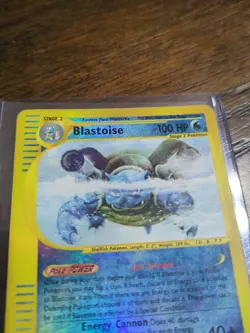 Pokemon TCG: Blastoise (Reverse Holo) Holo Rare 4/165 Expedition - Image 4