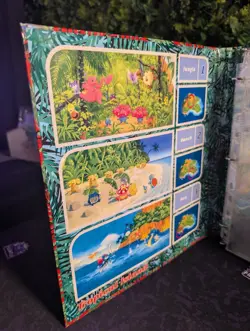 Vintage Pokemon Southern Islands Collection BINDER ONLY, English WOTC O-RING - Image 2