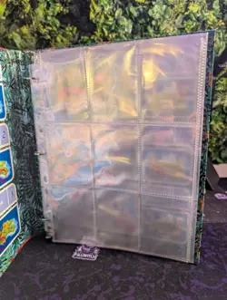 Vintage Pokemon Southern Islands Collection BINDER ONLY, English WOTC O-RING - Image 3