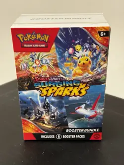 Pokemon Scarlet and Violet Surging Sparks Booster Bundle Factory Sealed - Image 1
