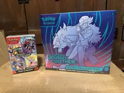Pokemon Journey Together ETB Set Elite Trainer Box And Booster Bundle Sealed - Image 1