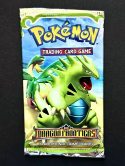 Pokemon EX Dragon Frontiers Sealed Booster Pack - Gold Star Charizard/Mew - Image 2