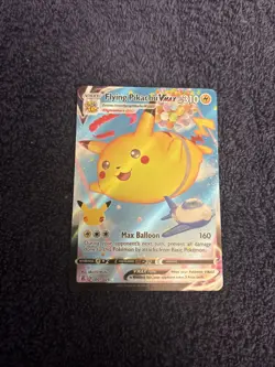 Pokemon TCG Flying Pikachu VMAX Celebrations Holo Ultra Rare 007/025 NM/Mint - Image 1