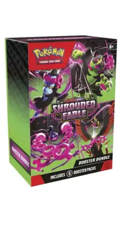 ⚡ Pokemon Shrouded Fable - Booster Bundle (6 Packs) - Factory Sealed - Image 1
