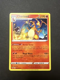 Charizard 025/185 Non Holo Rare Near-Mint Mint Pokemon TCG Vivid Voltage - Image 1