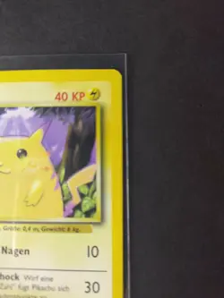 1999 Pokemon Pikachu #58 WOTC 1st Edition Base Set German Never Been Played - Image 4
