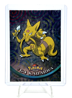 Vintage Pokemon Kadabra #64 Holo Foil Toppsb1999 Series 1 TV Animation LP/NM - Image 1