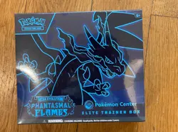 Phantasmal Flames Pokemon Center exclusive Elite Trainer Box etb sealed - Image 1