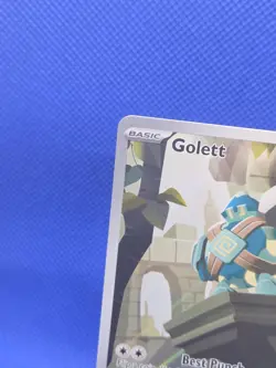 Pokemon Scarlet & Violet Black Bolt Golett 122/086 Illustration Rare NM - Image 3