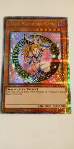 yugioh TCG Dark Magician Girl [Quarter Century Secret Rare] RA04-EN107 - Image 1
