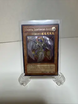 Yu-Gi-Oh! TCG Celestia, Lightsworn Angel LODT-EN024 Ultimate 1st Ed - Image 1