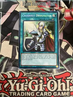 Crossout Designator Secret Rare RA02-EN063 Yugioh - Image 1