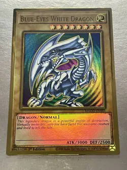 Blue-Eyes White Dragon | MAGO-EN001 | Premium Gold Rare | LP | 1st Ed | YuGiOh! - Image 4
