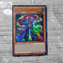 YU-GI-OH Radiant Typhoon Swen DOOD-EN014 1st Edition Ultra Rare NM/MINT - Image 1