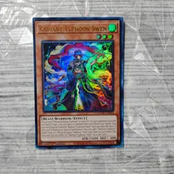 YU-GI-OH Radiant Typhoon Swen DOOD-EN014 1st Edition Ultra Rare NM/MINT - Image 2