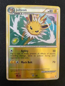 Jolteon Reverse Holo 45/95 Call of Legends Pokemon Card - NM - Image 1