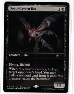 MTG Deep-Cavern Bat Store Championship promo - Image 1