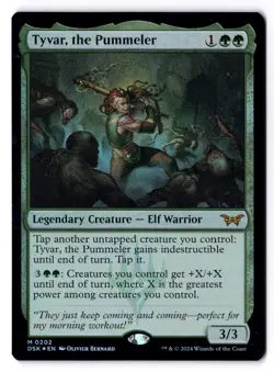 Tyvar, The Pummeler NM* FOIL Duskmourn ENGLISH 0202 mtg -UnltdCards - Image 1
