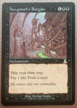 Yawgmoths Bargain MTG Magic the gathering - Image 1