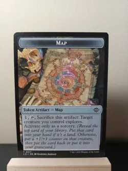 Map Token [LP] - The Lost Caverns of Ixalan - MTG LCI [C] - Image 1