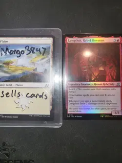 MTG Longshot Rebel Bowman Foil NM TLE Avatar Jumpstart - Image 4