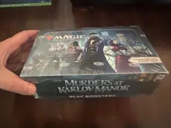MTG: Murders at Karlov Manor - Play Booster Box - Sealed, New 195166248905 - Image 1